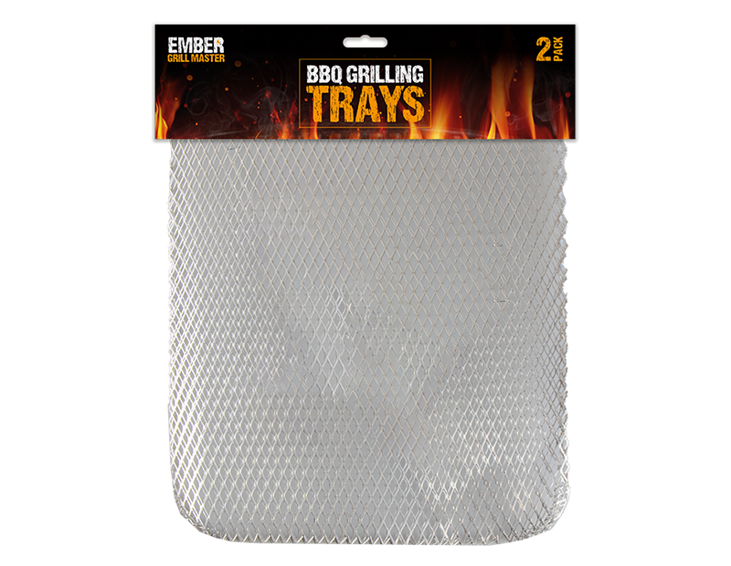 Wholesale BBQ Grill Trays 2 Pack