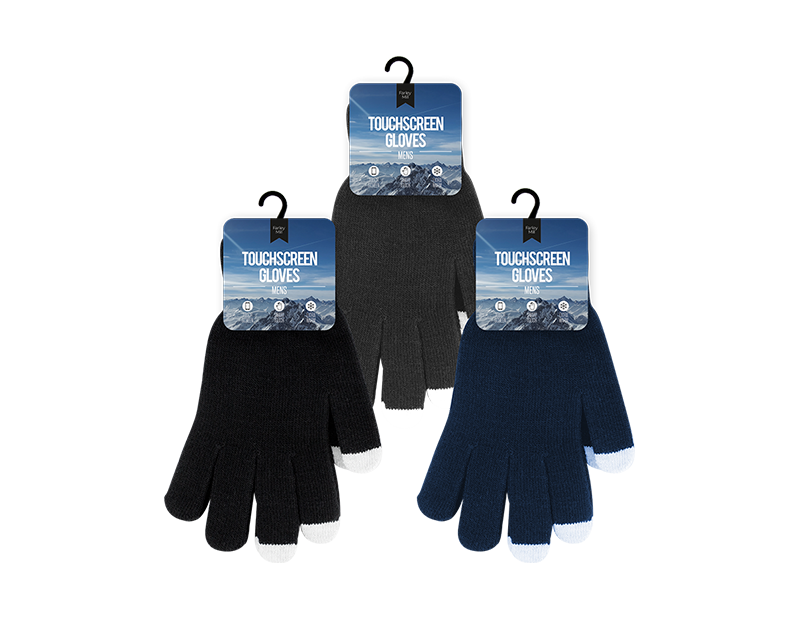 Wholesale Mens Touchscreen Gloves