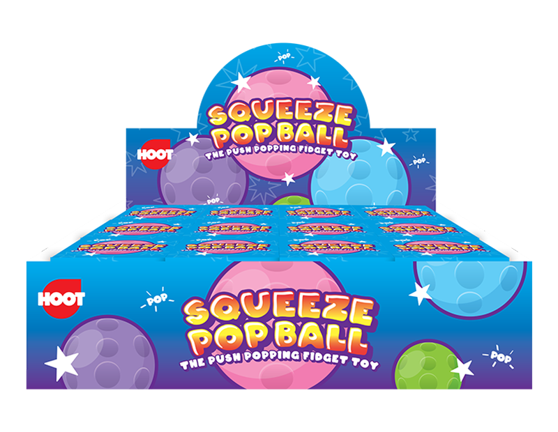 Wholesale Squeeze Pop Ball PDQ
