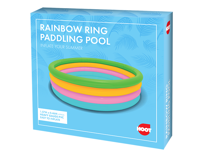 Rainbow Ring Paddling Pool 1.57m x 46m