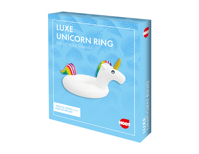 Inflatable Unicorn Ring Float