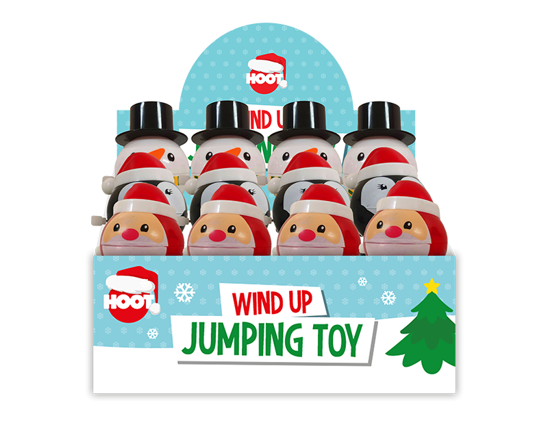Wholesale Christmas Wind Up Jumping Toy