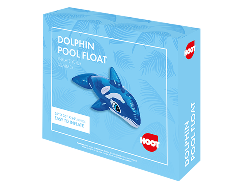 Inflatable Dolphin Pool Float