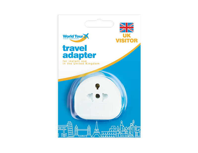 Travel Adapter UK Visitor