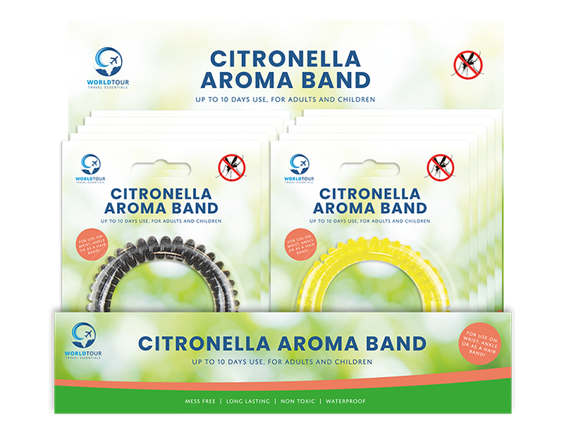 Citronella Aroma Band With PDQ