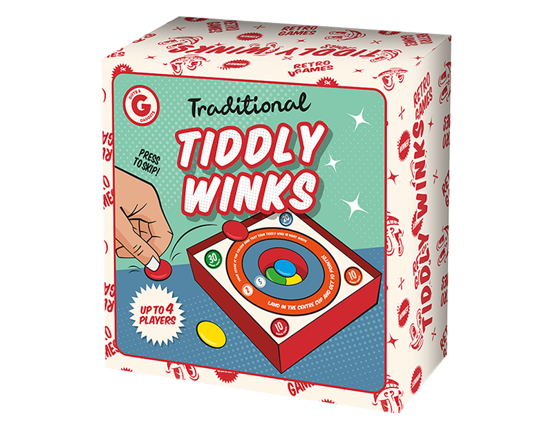 Traditional Tiddly Winks Game