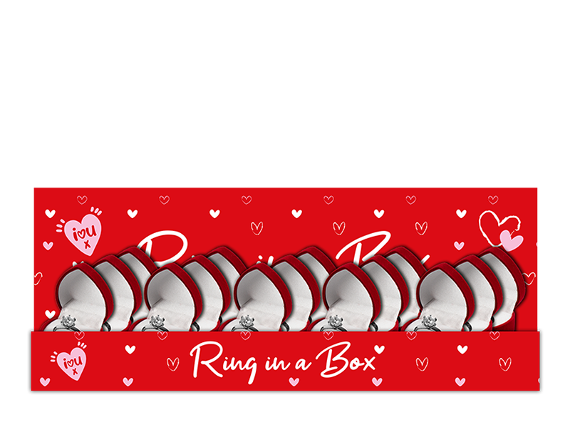 Wholesale Valentines Ring in Box PDQ