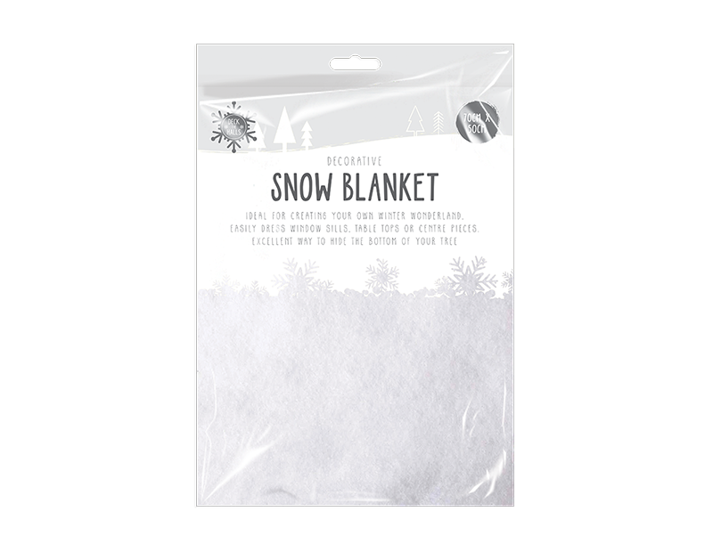 Christmas Snow Blanket 70cm x 50cm