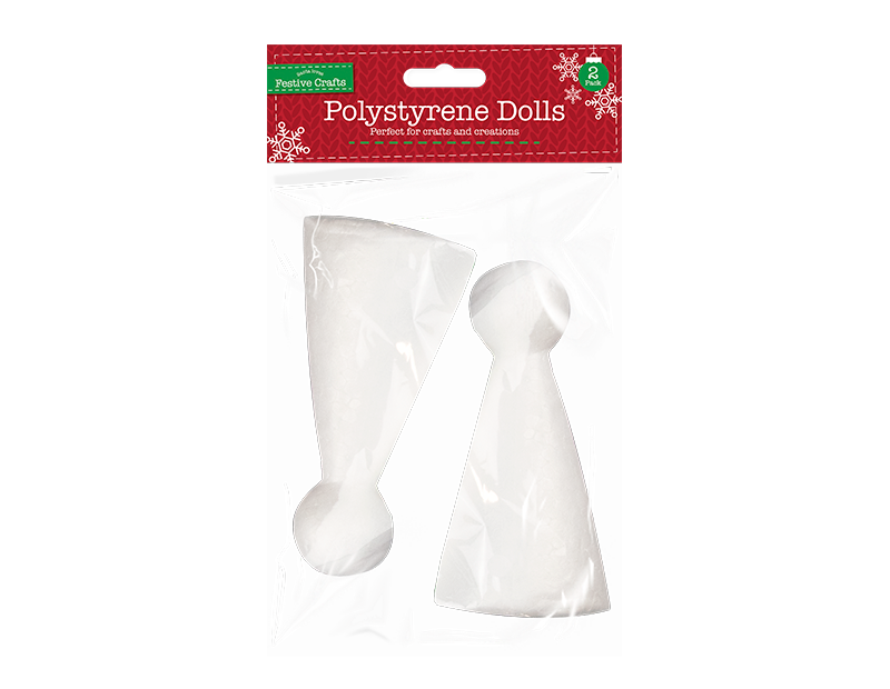 Polystyrene Doll 2 Pack