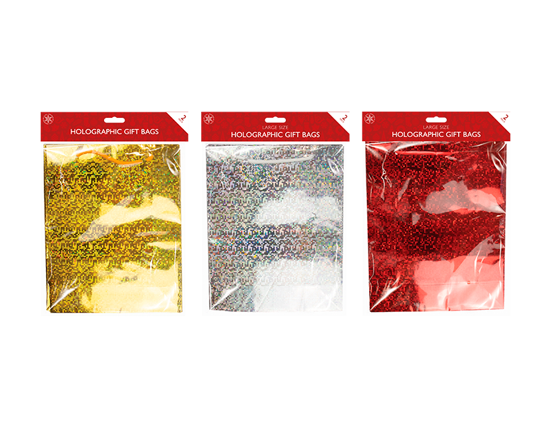 Wholesale Holographic Large Gift Bags