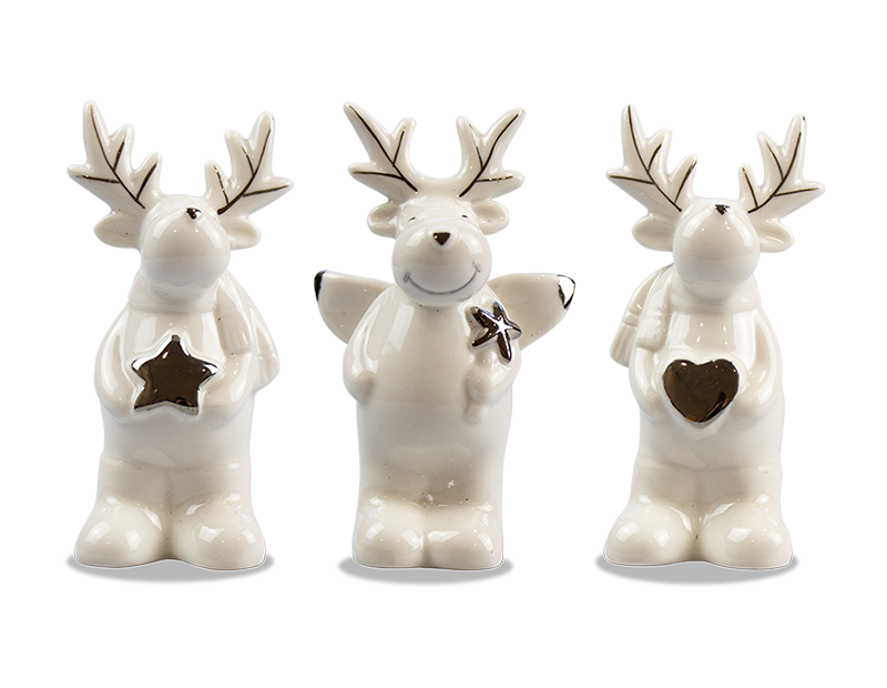 Wholesale Ceramic Reindeer Ornament