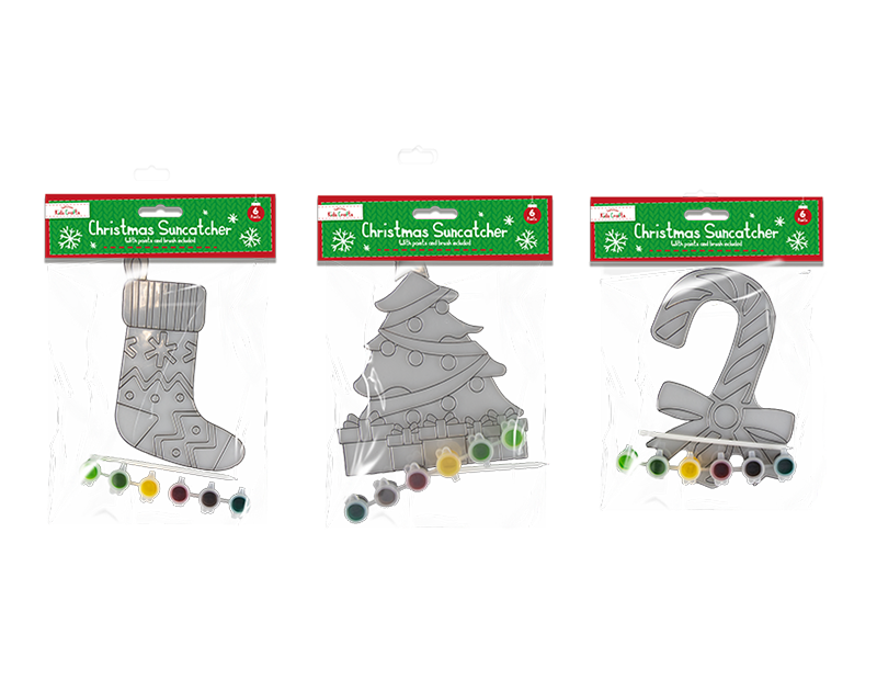 Wholesale Christmas Suncatcher with paint