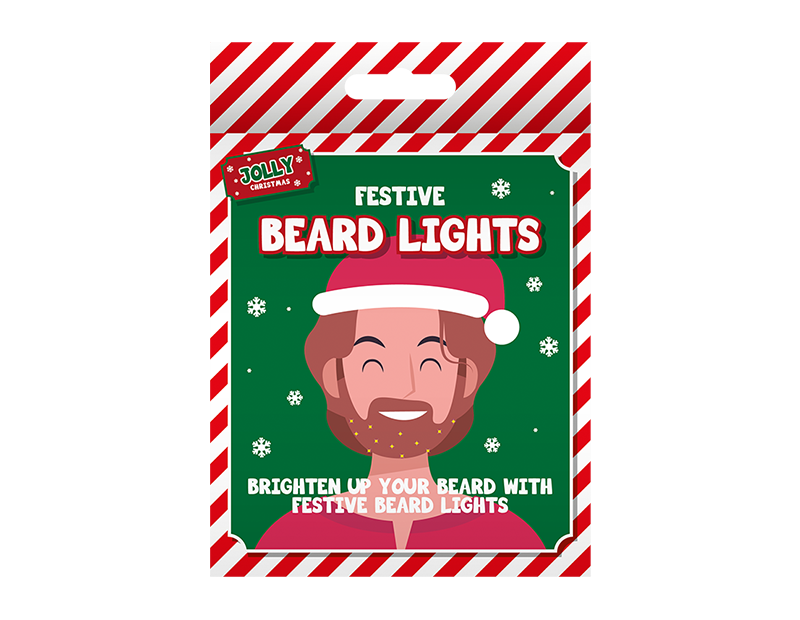 Festive Beard Lights 18pk