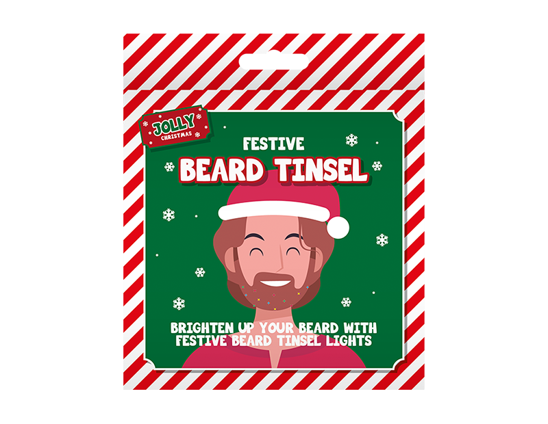 Christmas Beard Tinsel