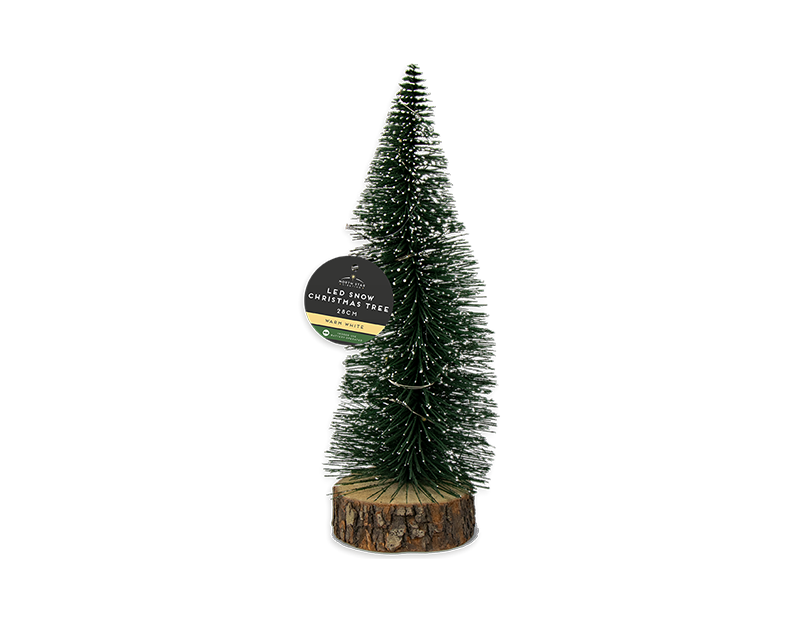 Wholesale LED Snow Christmas Tree Bulk Buy Christmas Ornaments