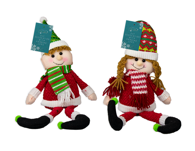 Wholesale Plush Elf with Hanging Legs