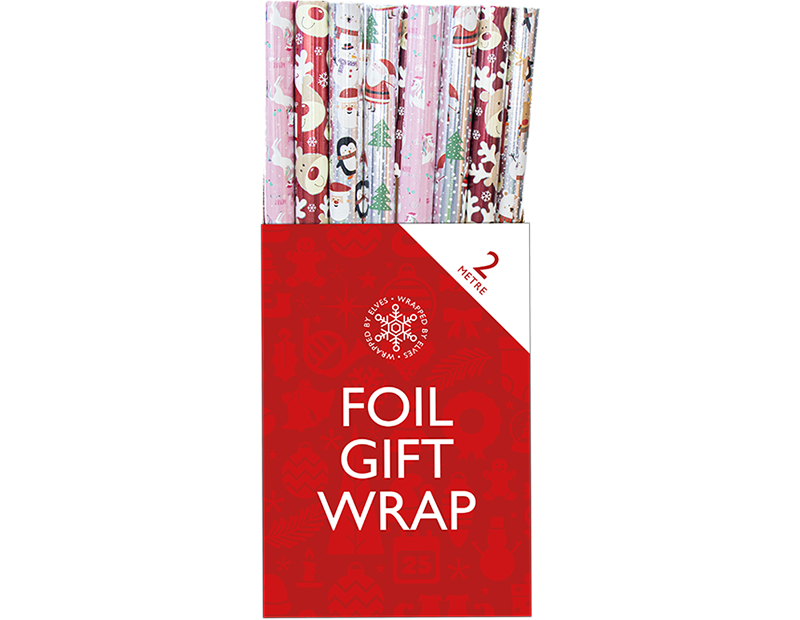 Wholesale christmas wrapping paper, 2m.